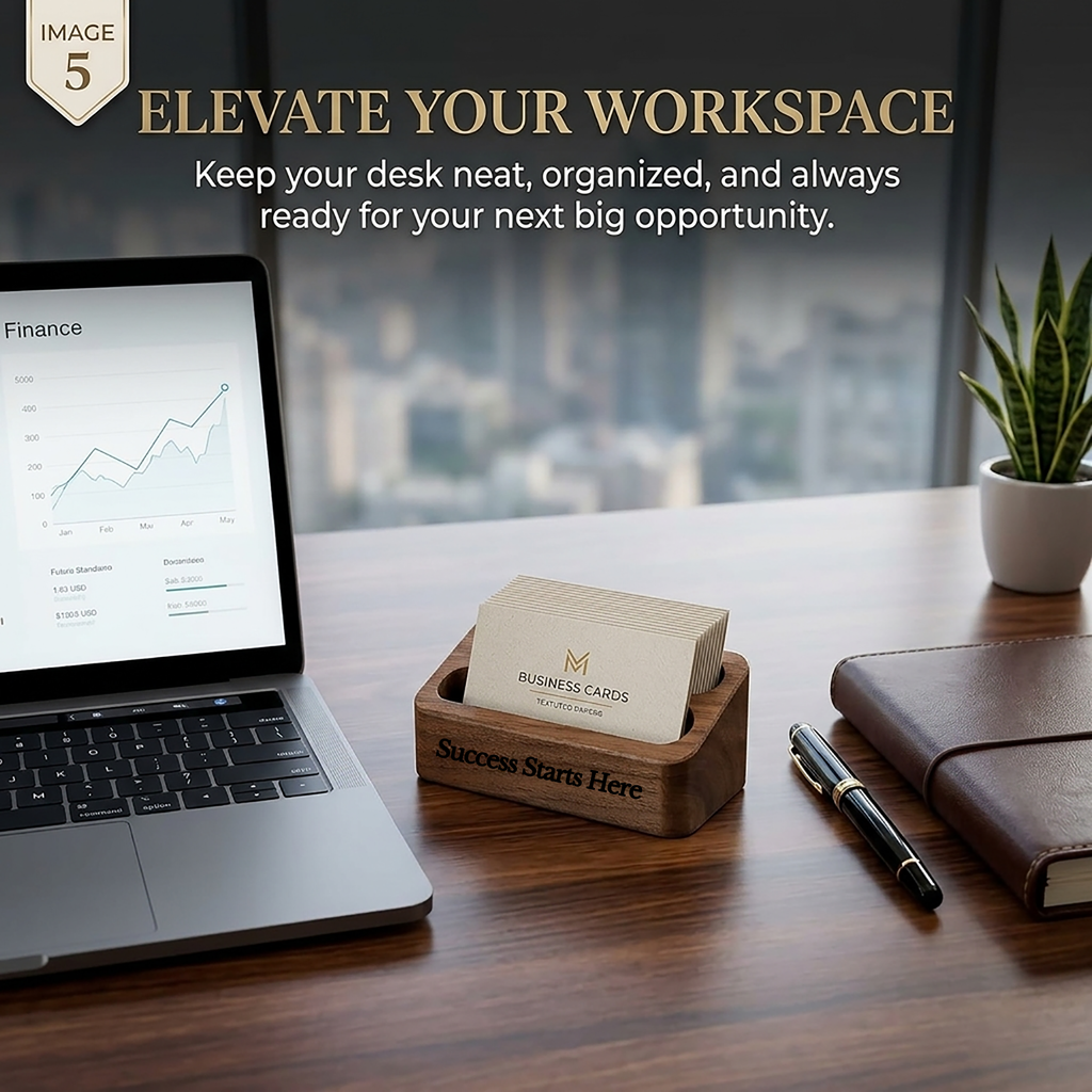Personalized Business Card Holder