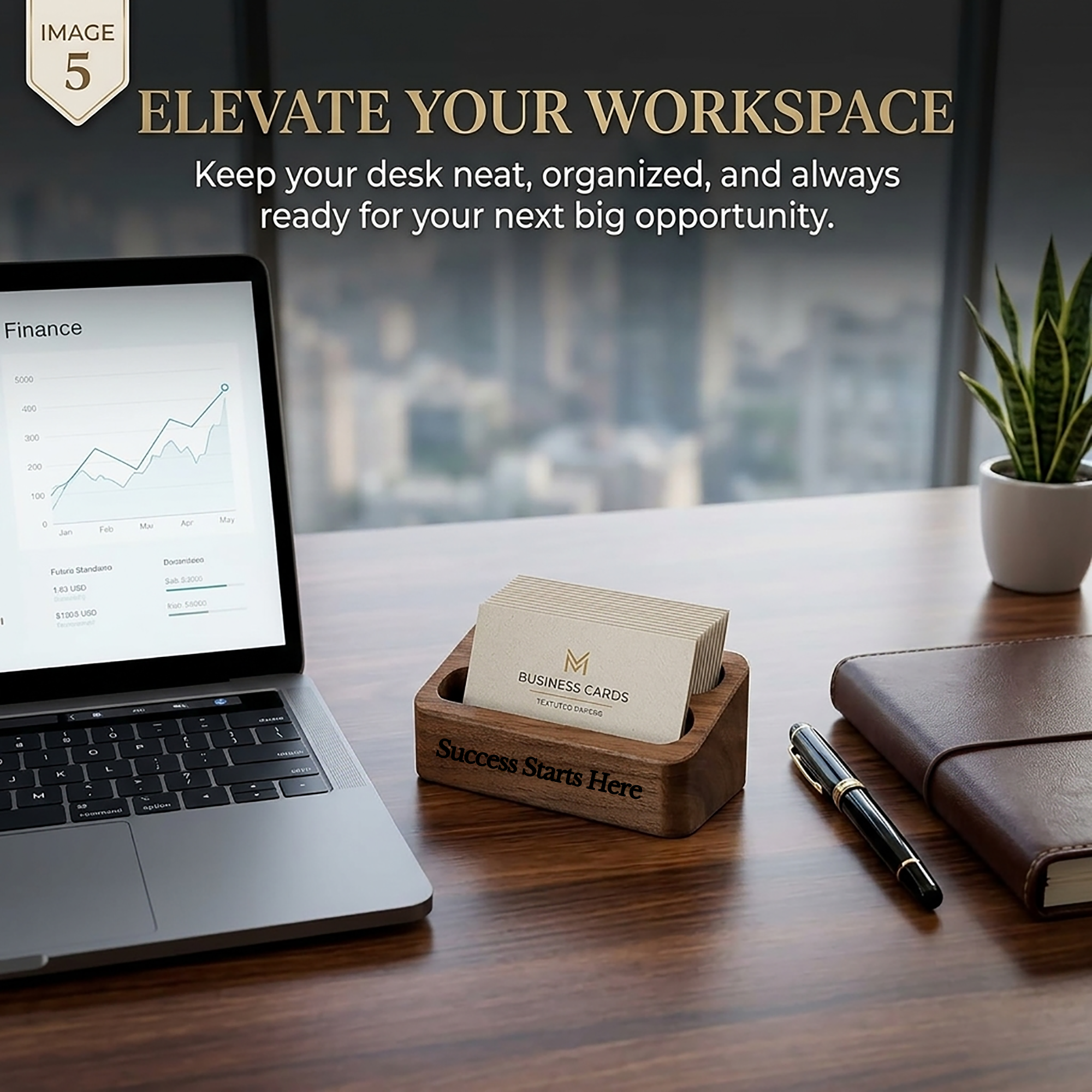 Personalized Business Card Holder
