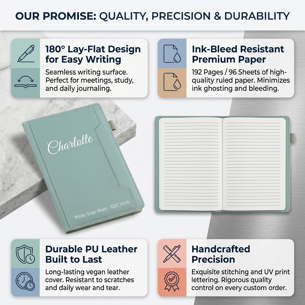 Personalized Matte Notebook