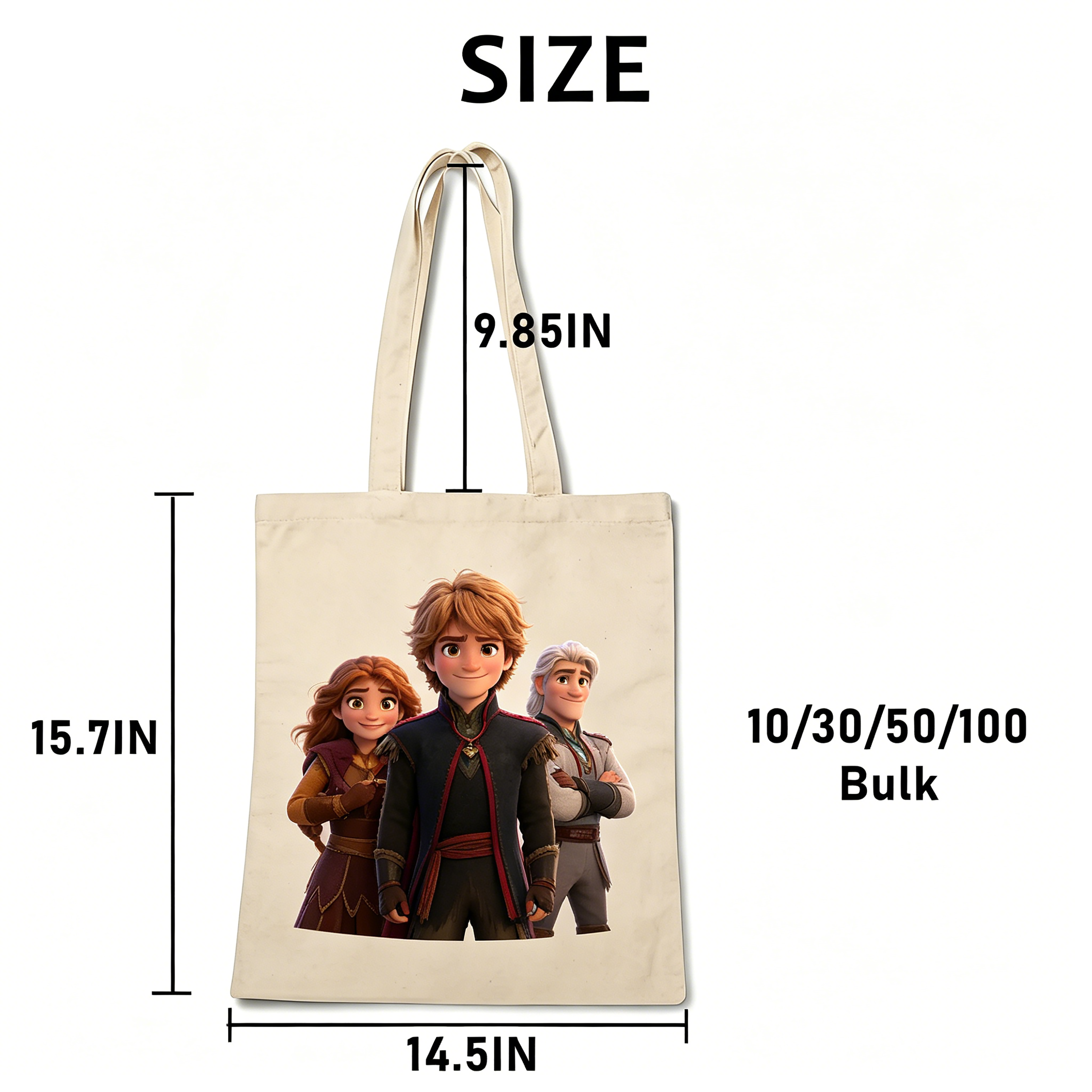 Personalized Canvas Tote Bag