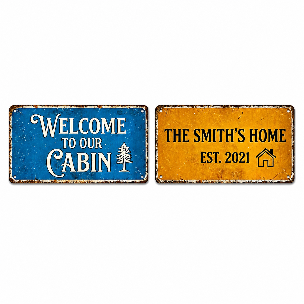 Custom Directional Sign