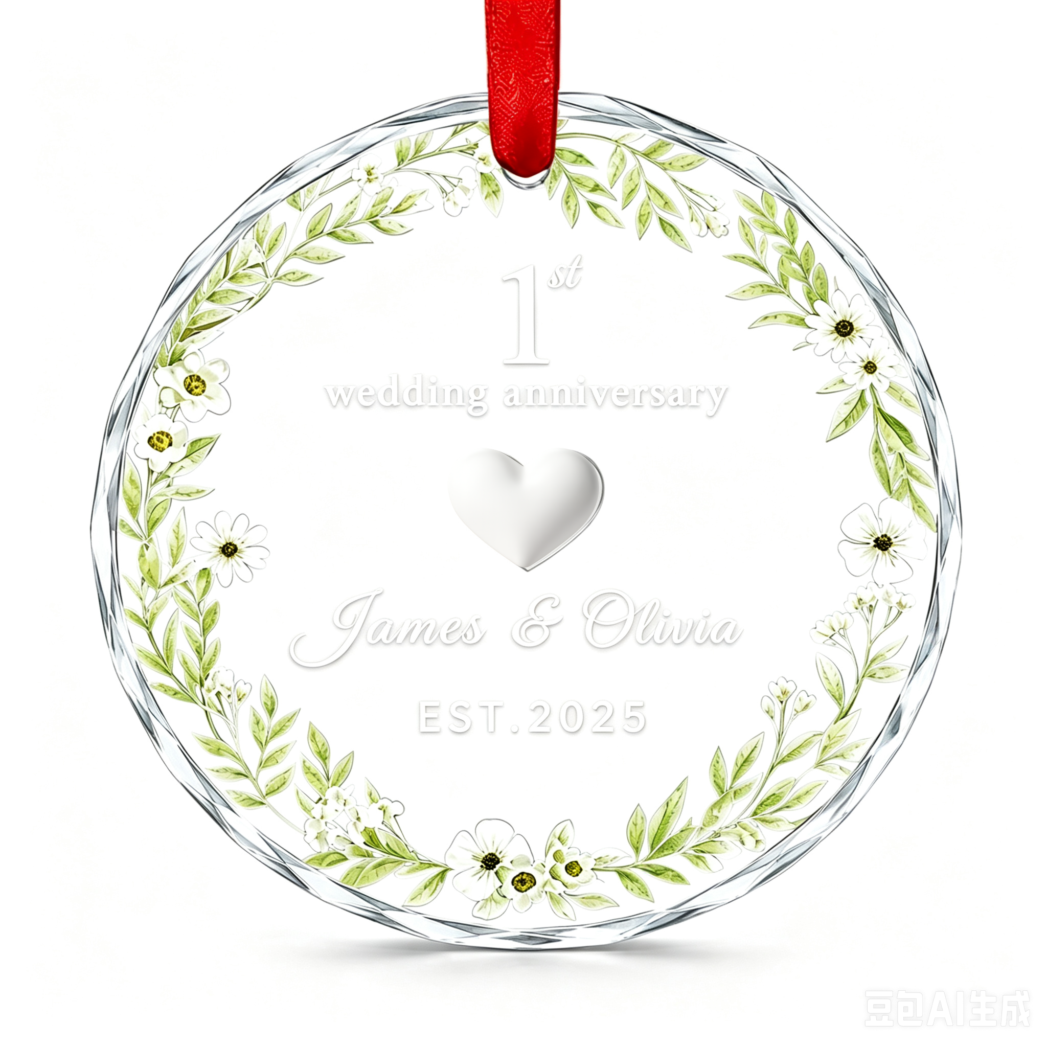Personalized First Christmas Ornament