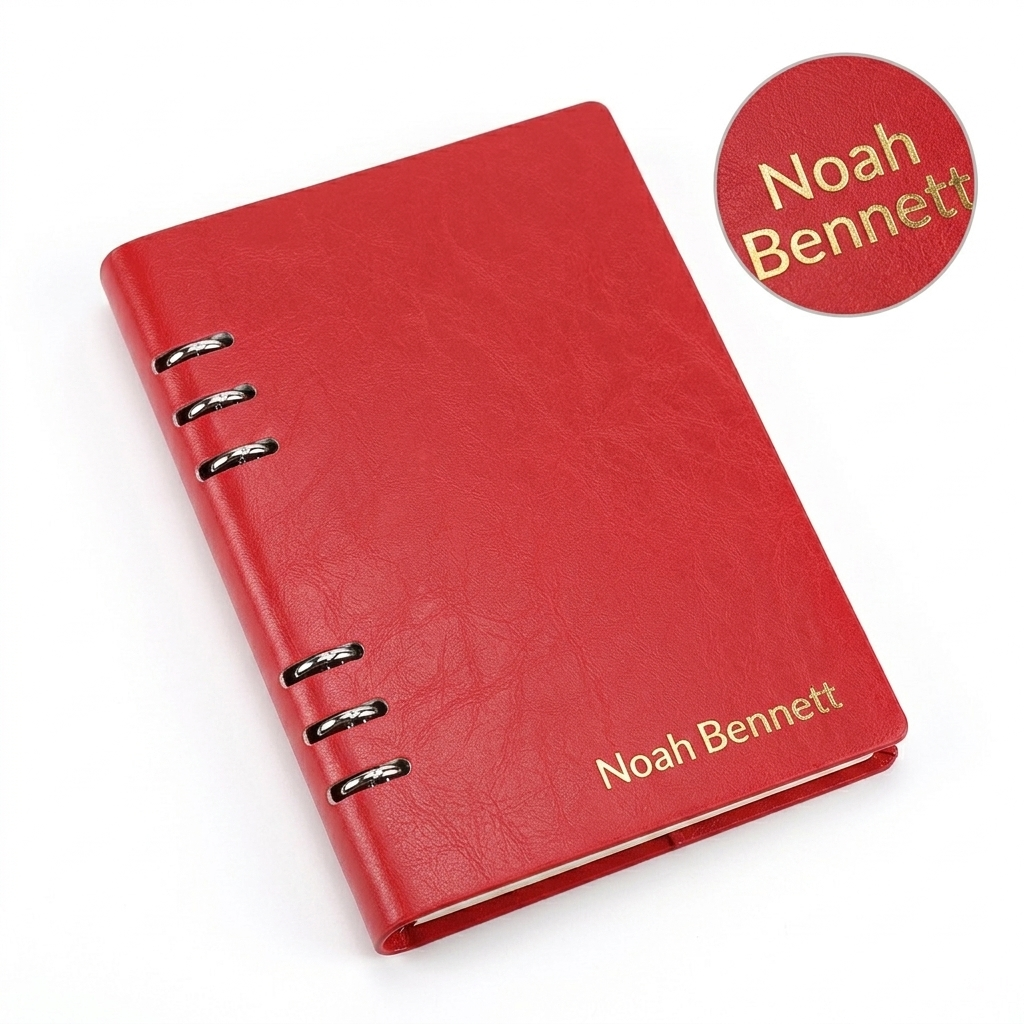 Personalized Ring Binder Notebook