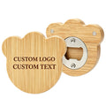 Personalized Panda Magnetic Bottle Opener – Custom Logo or Text