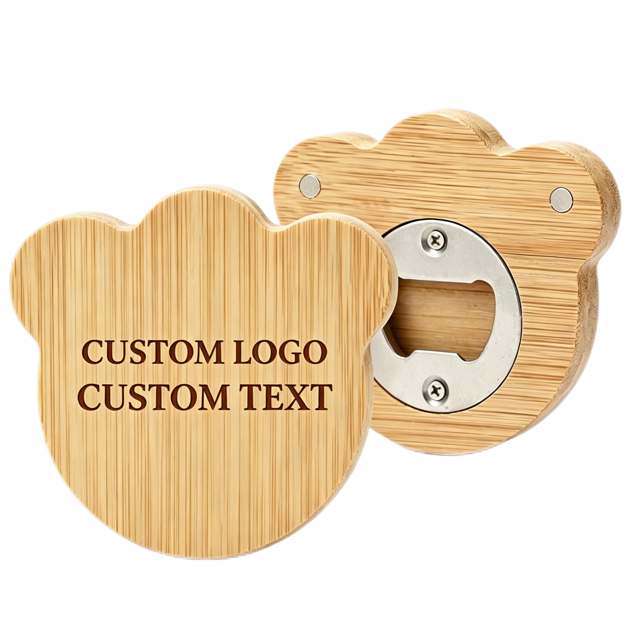 Personalized Panda Magnetic Bottle Opener – Custom Logo or Text