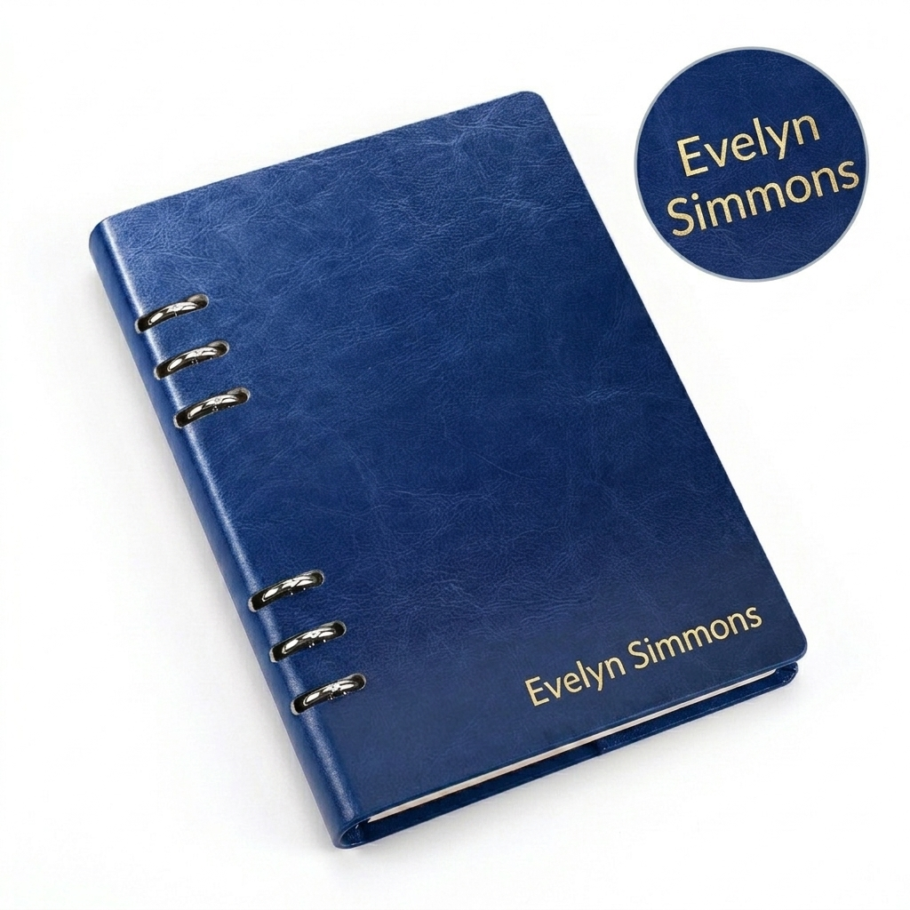Personalized Ring Binder Notebook