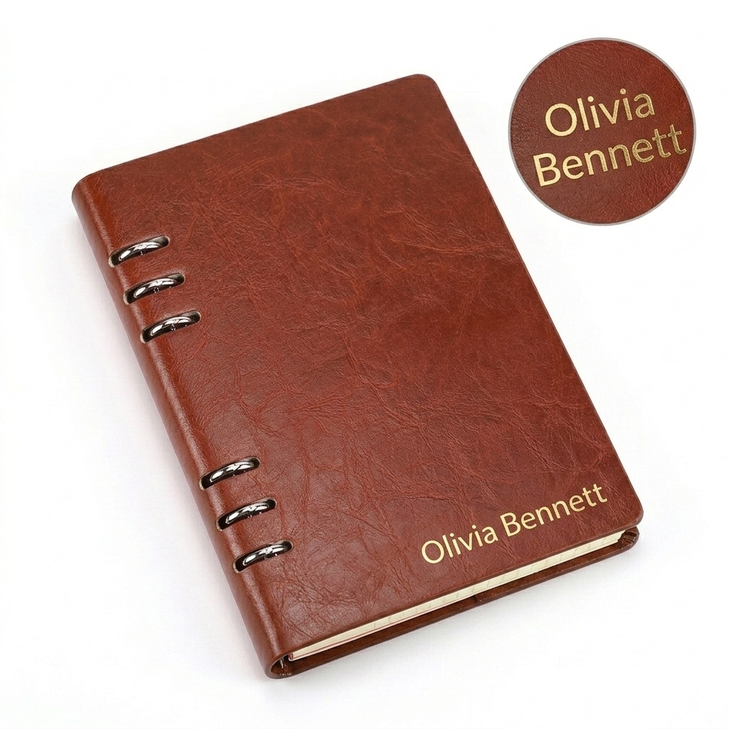 Personalized Ring Binder Notebook