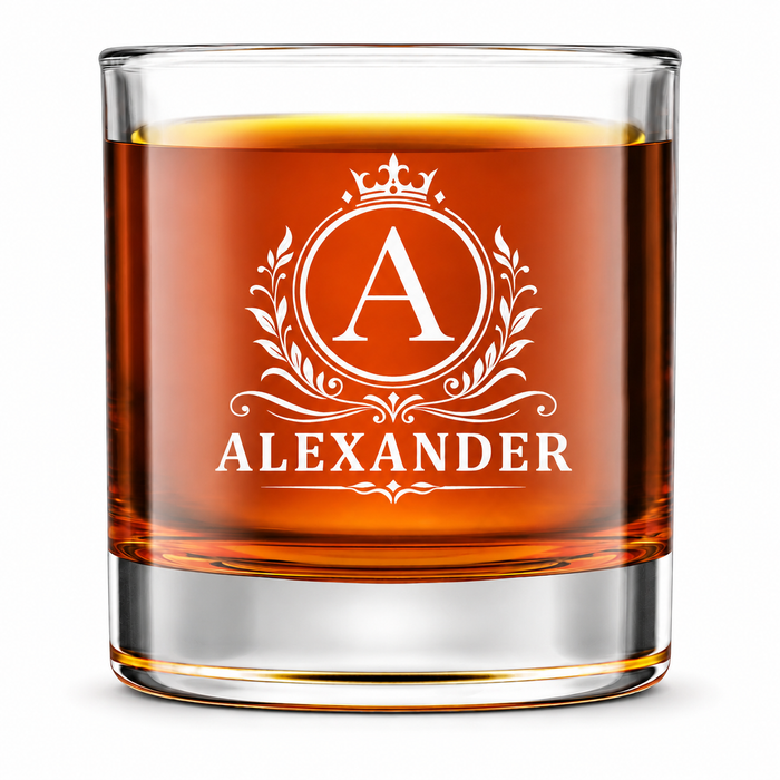 Personalized Whiskey Glasses