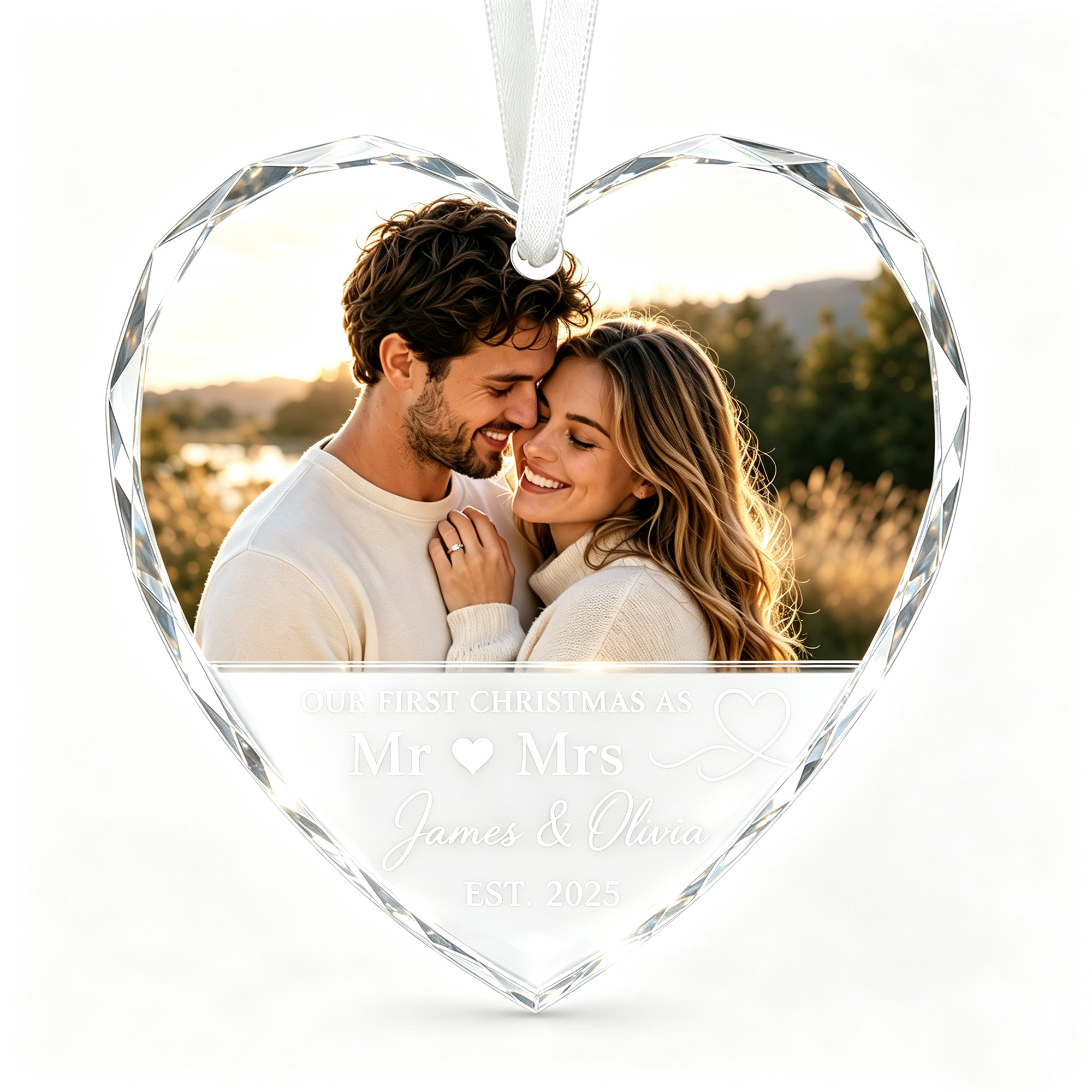 Personalized First Christmas Ornament