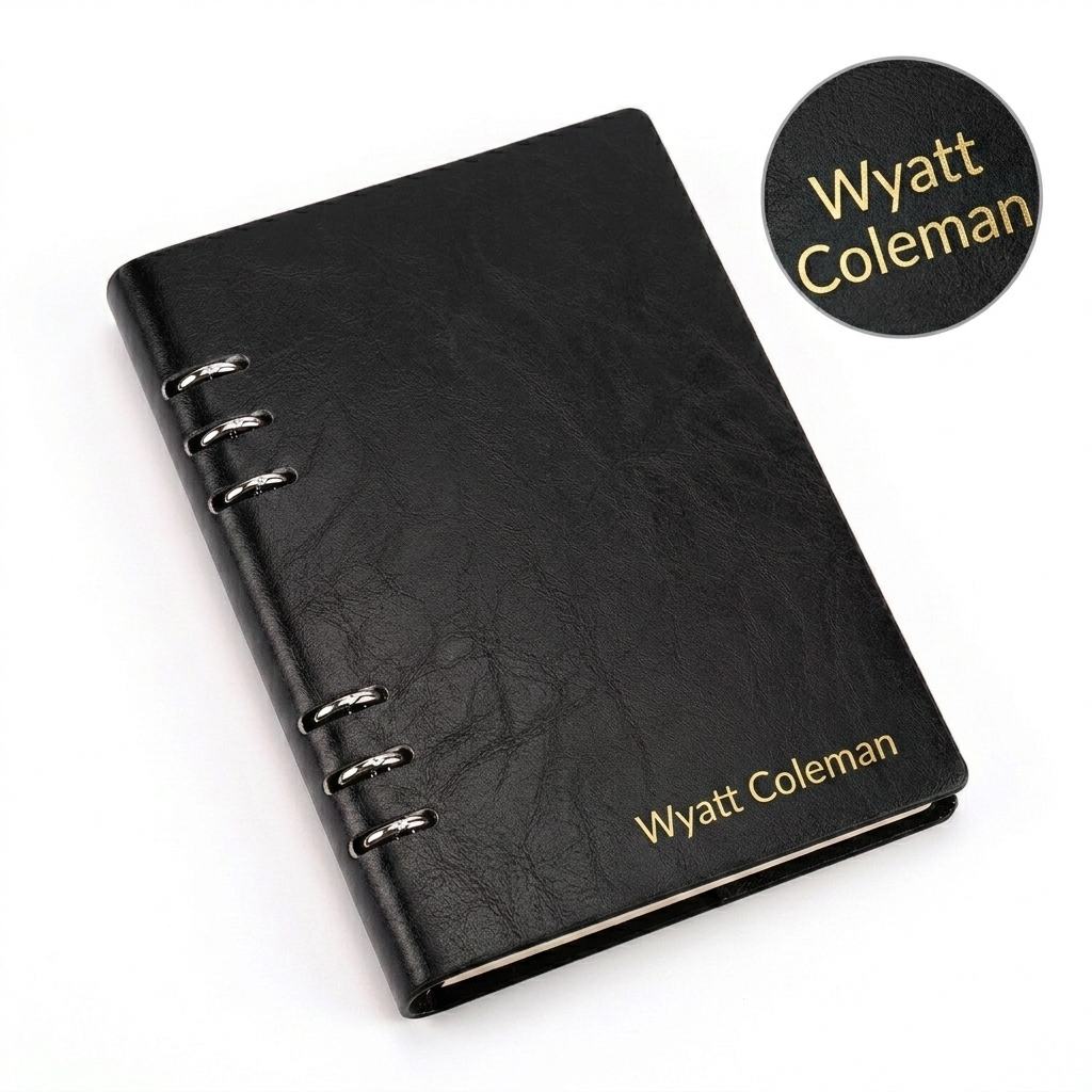 Personalized Ring Binder Notebook