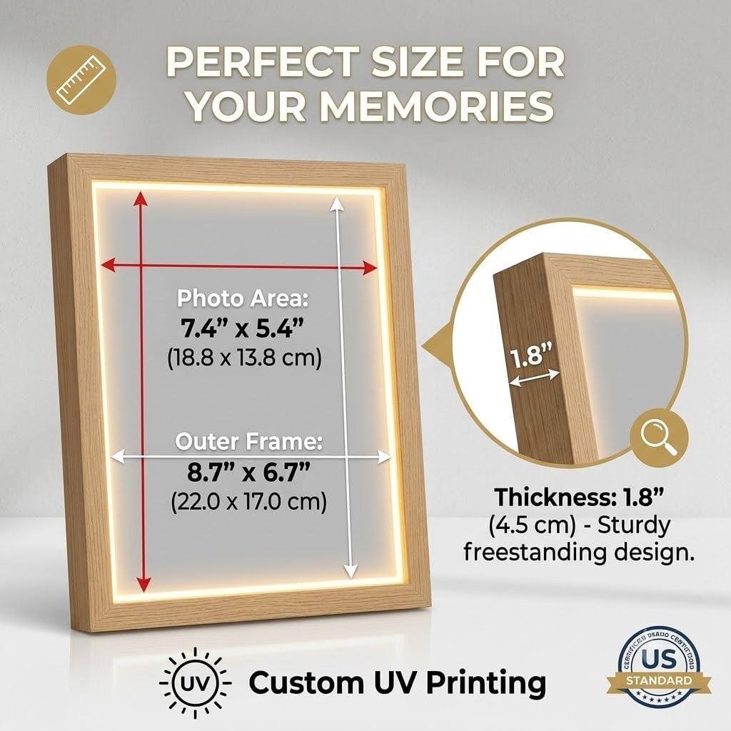 Personalized Light Up Photo Frame