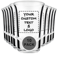 Personalized Heavy Base Shot Glass Set