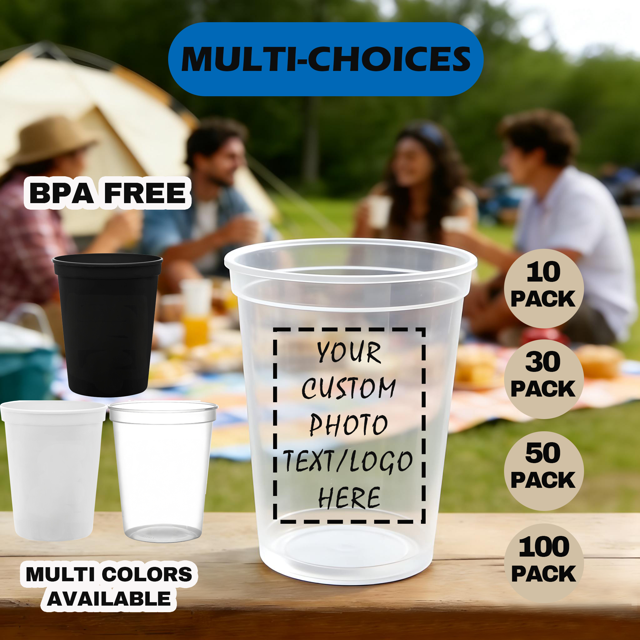 Custom Party Cup Set