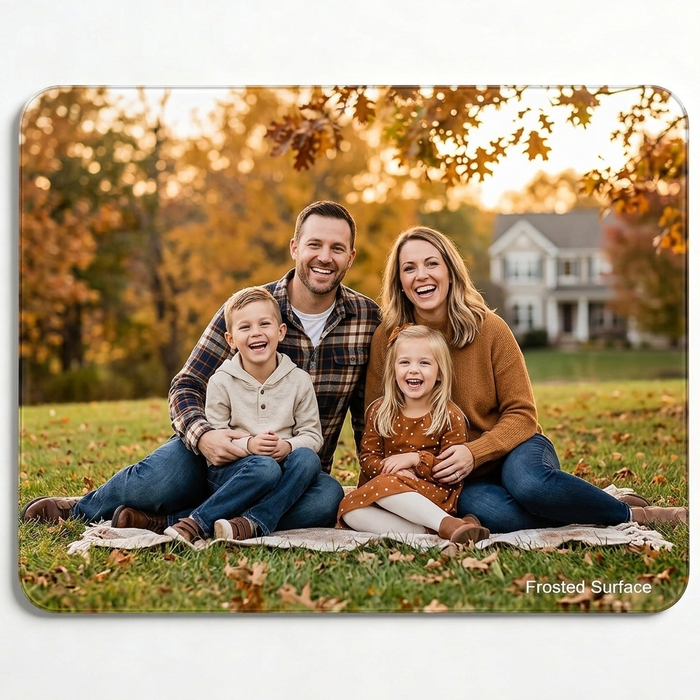 Custom Photo Glass Mouse Pad