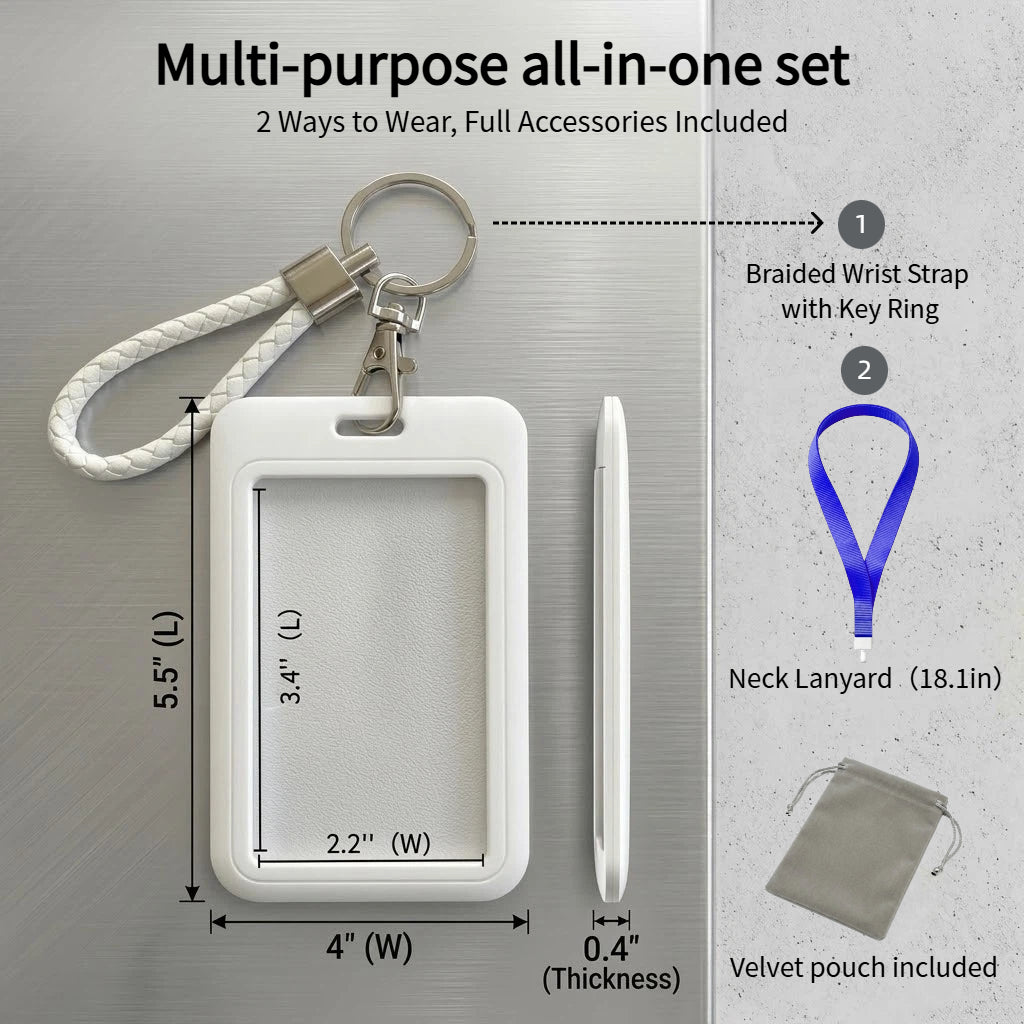 Personalized ID Badge Holder