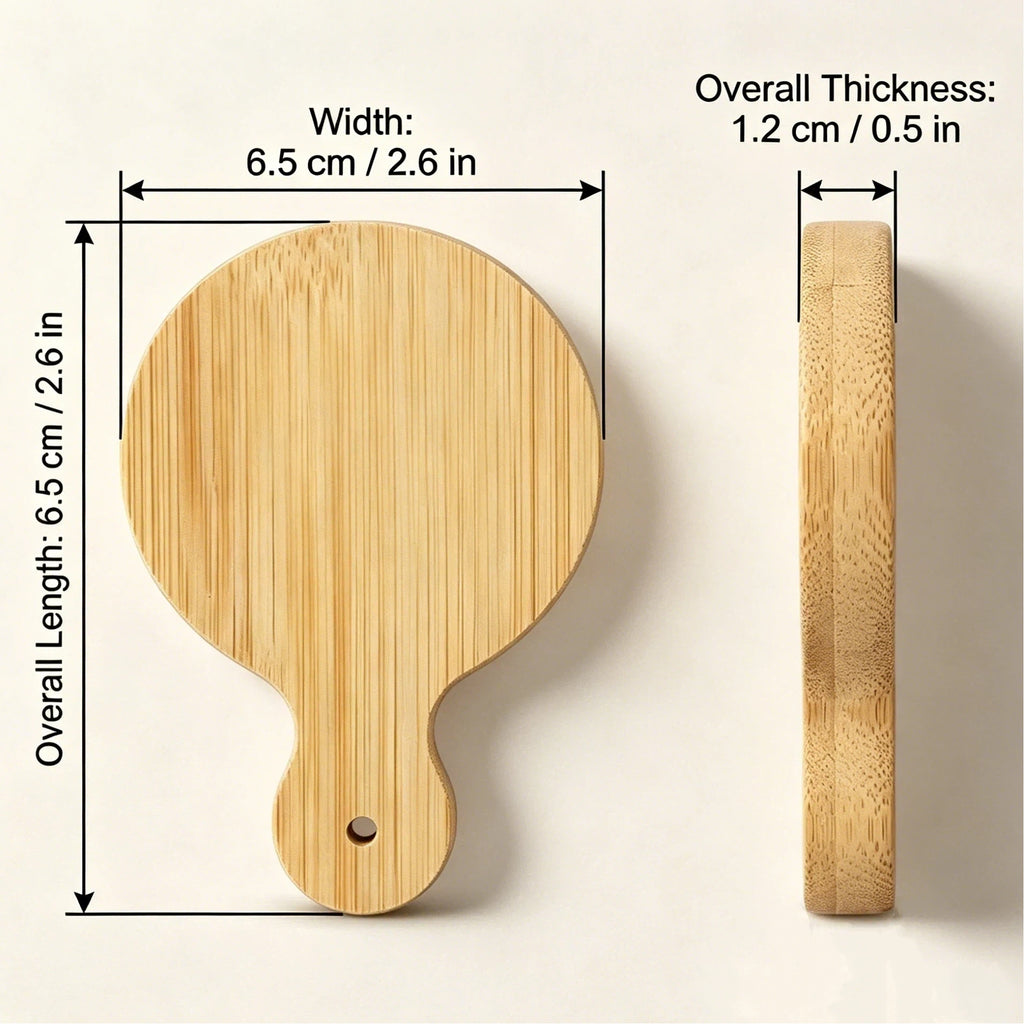 Personalized Bamboo Magnetic Bottle Opener – Custom Logo or Text
