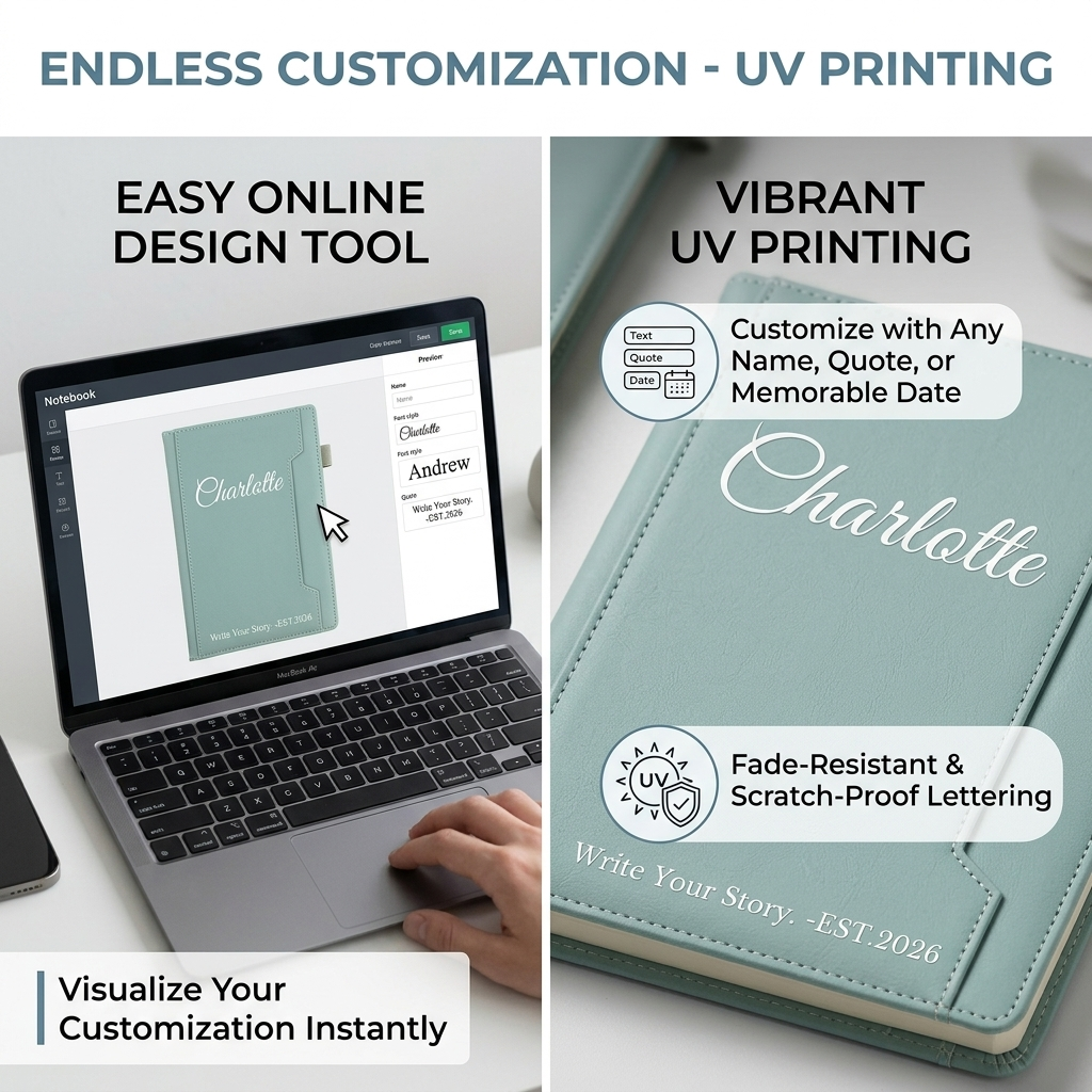 Personalized Matte Notebook