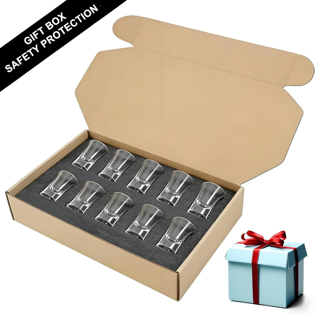 Personalized Heavy Base Shot Glass Set