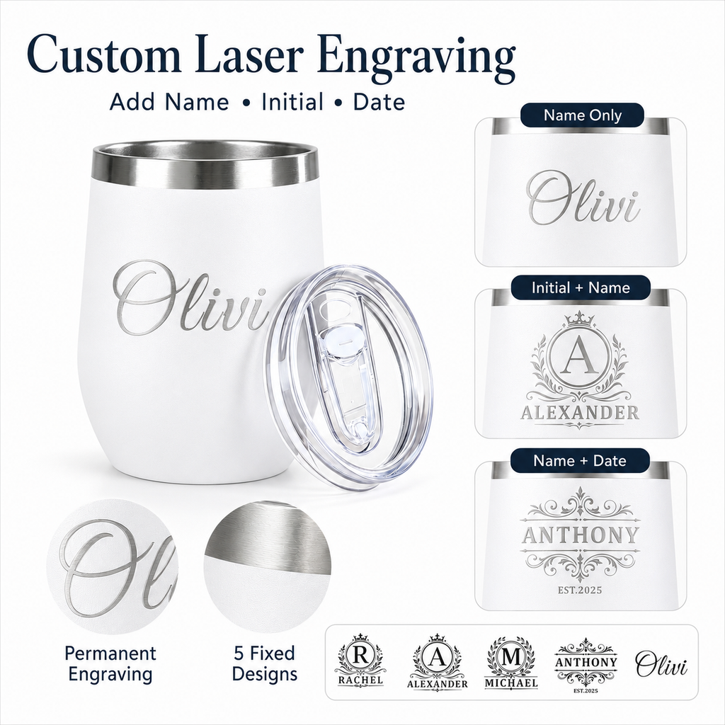 Personalized Wine Tumbler