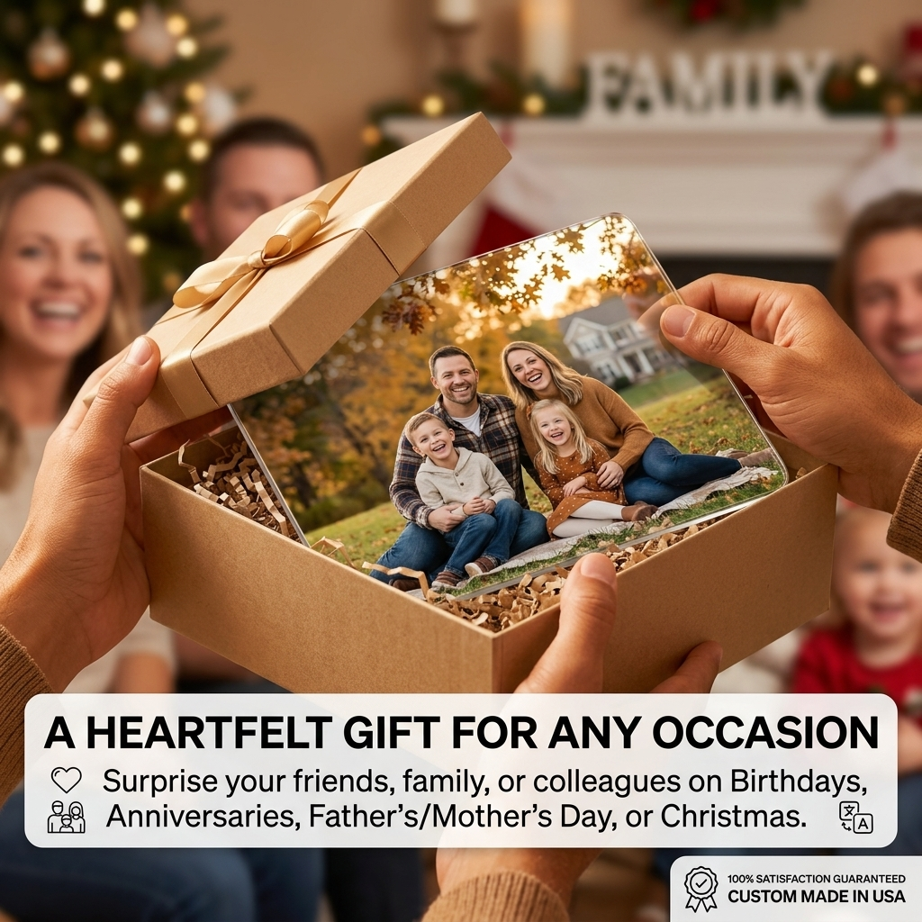 Custom Photo Glass Mouse Pad
