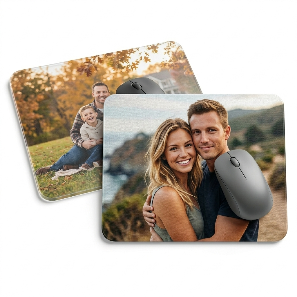 Custom Photo Glass Mouse Pad