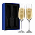 Personalized Champagne Flute Set