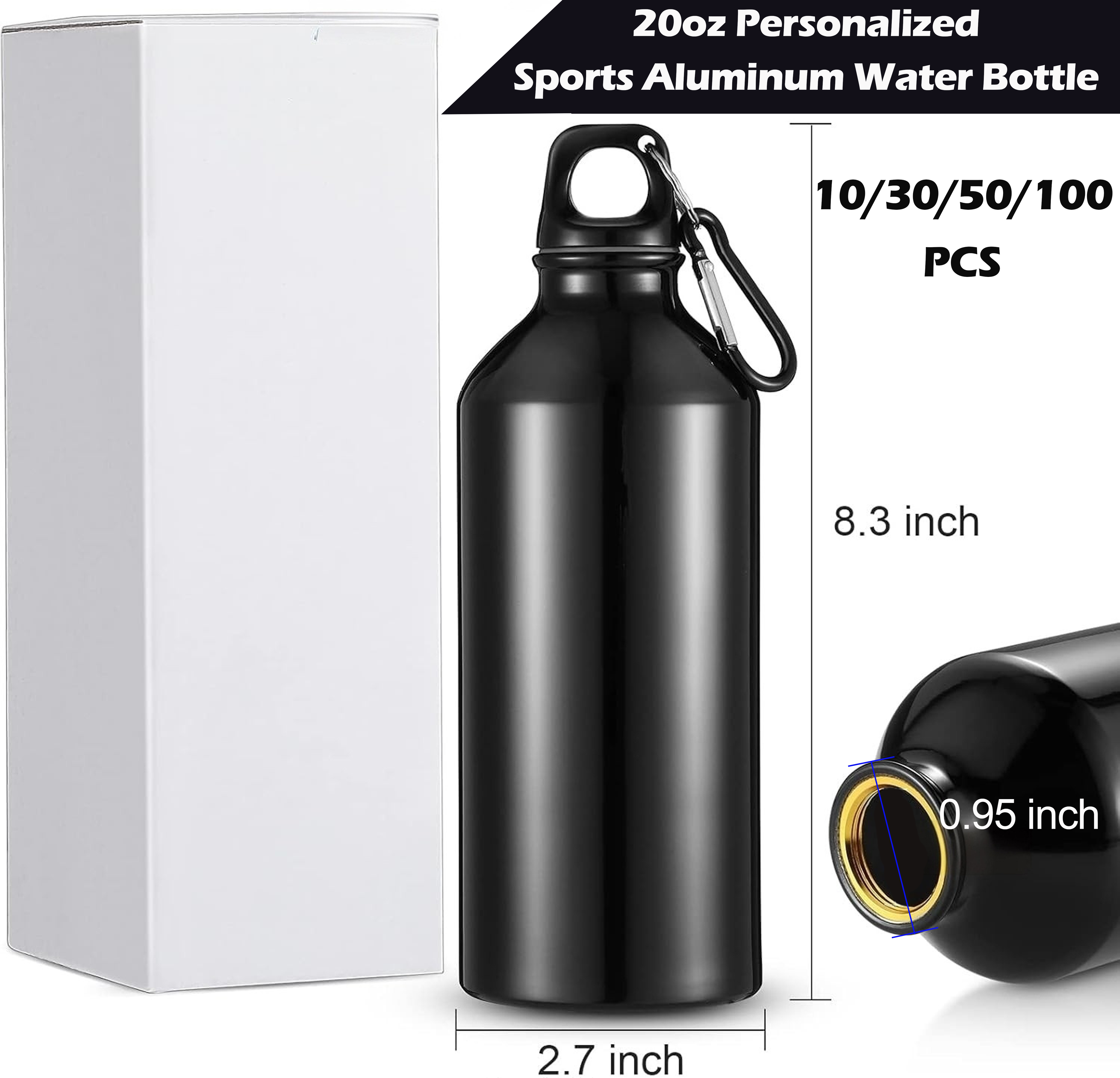 Personalized Aluminum Water Bottle