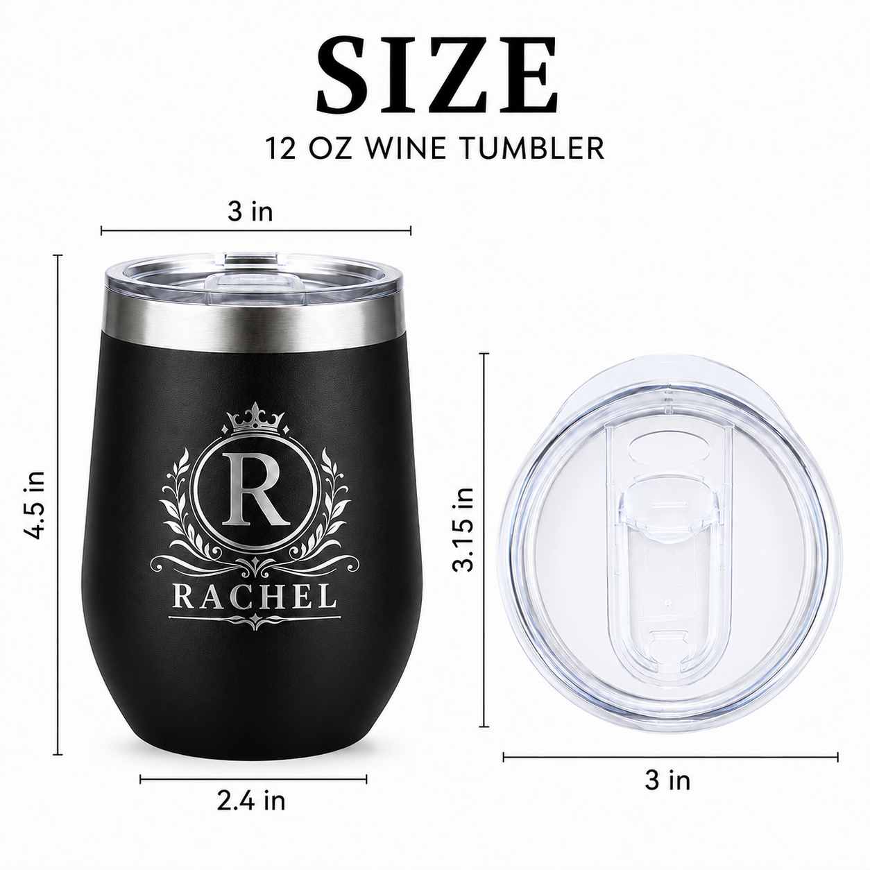 Personalized Wine Tumbler