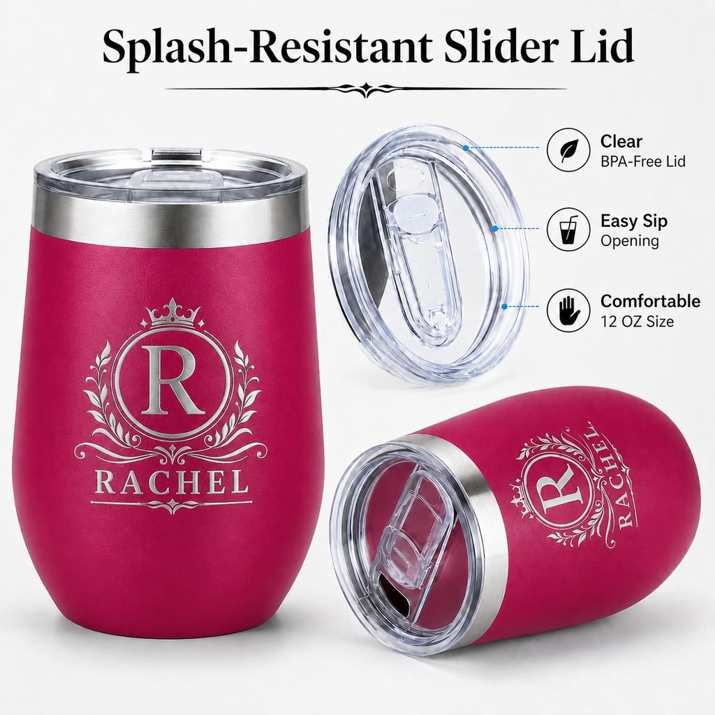 Personalized Wine Tumbler