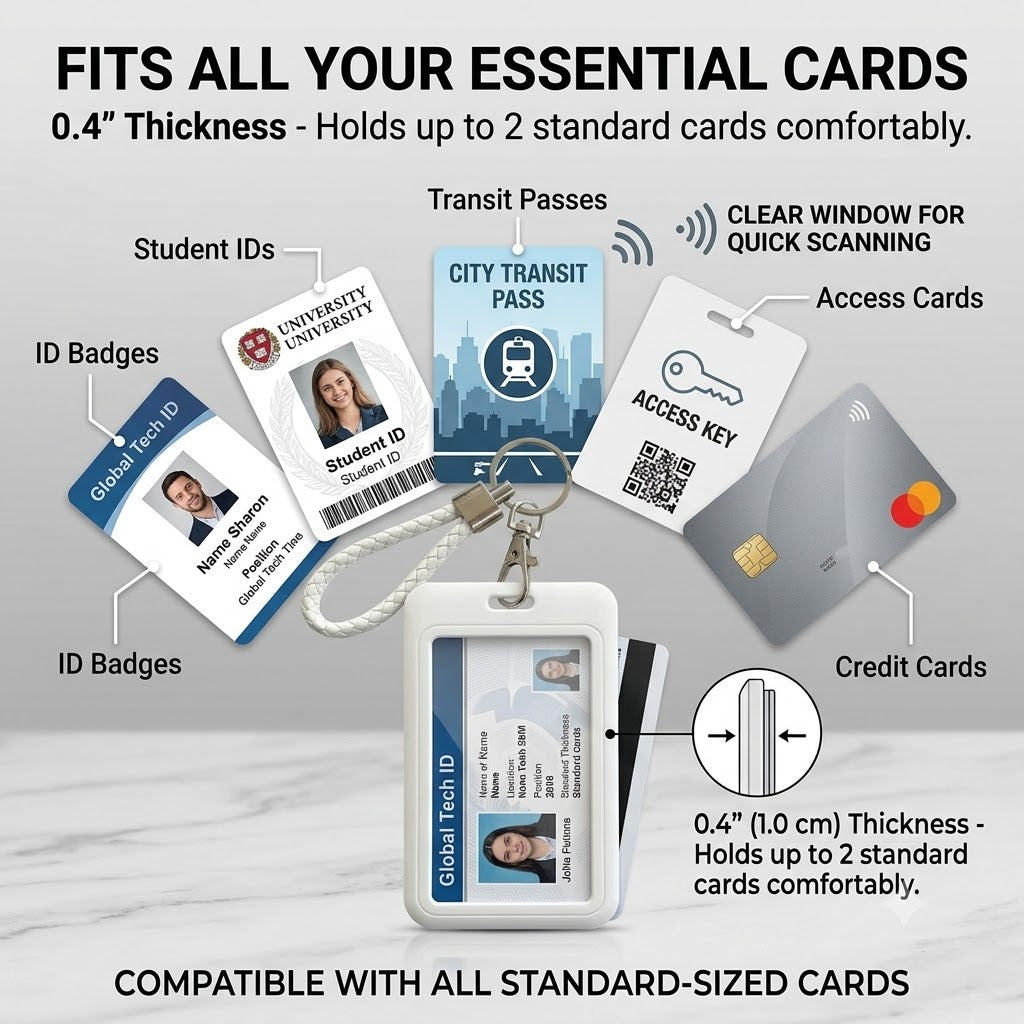 Personalized ID Badge Holder