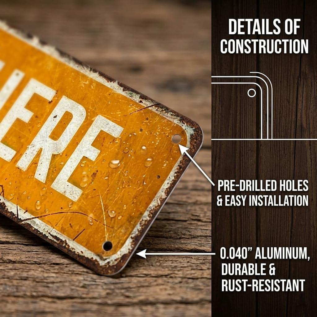 Custom Directional Sign