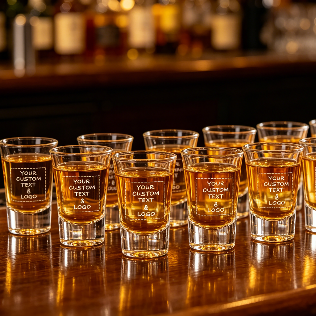 Personalized Shot Glass Set