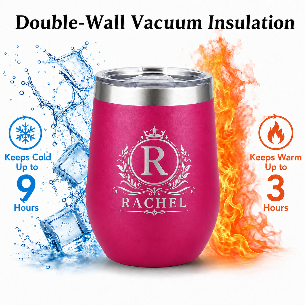 Personalized Wine Tumbler