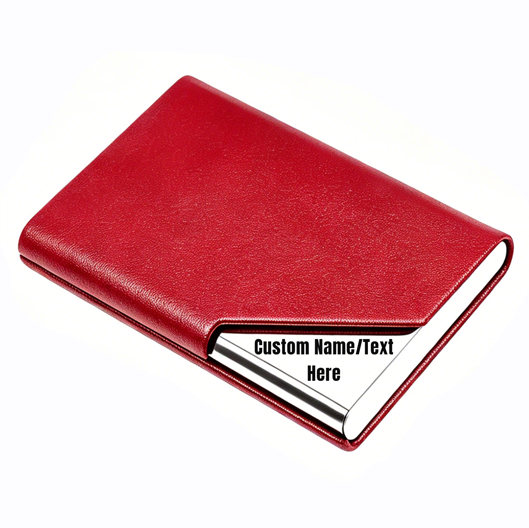 Personalized Metal Card Holder