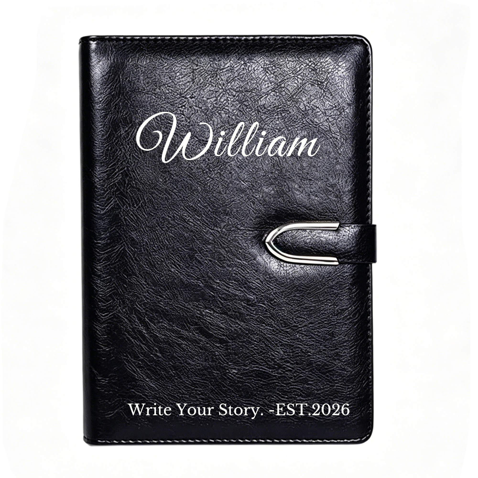 Personalized Leather Notebook