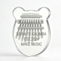 Custom Bear Crystal Kalimba Thumb Piano|8/17 Keys