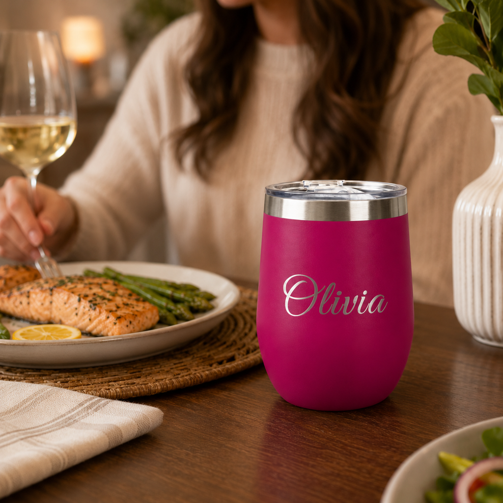 Personalized Wine Tumbler