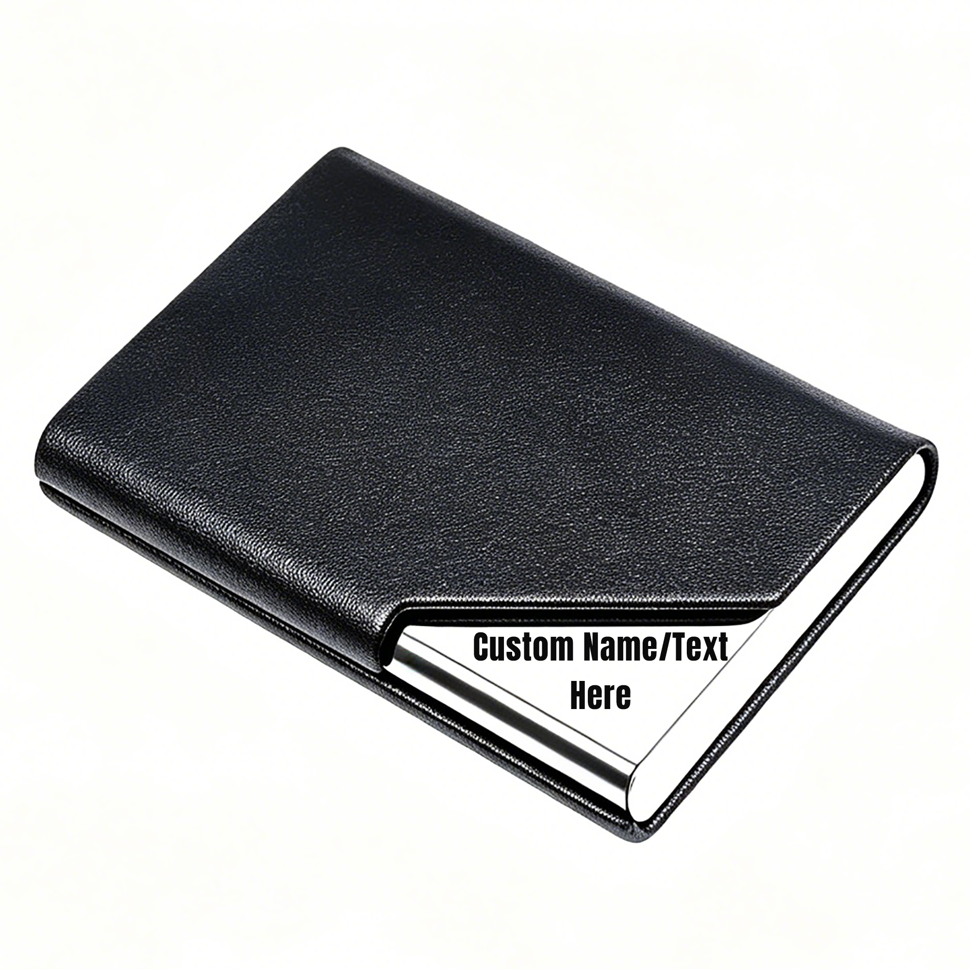 Personalized Metal Card Holder