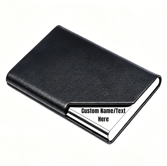 Personalized Metal Card Holder