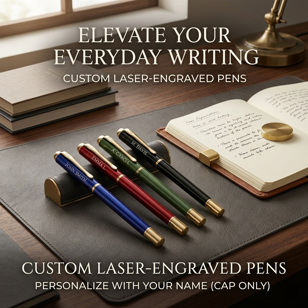 Custom Engraved Fine Tip Pen
