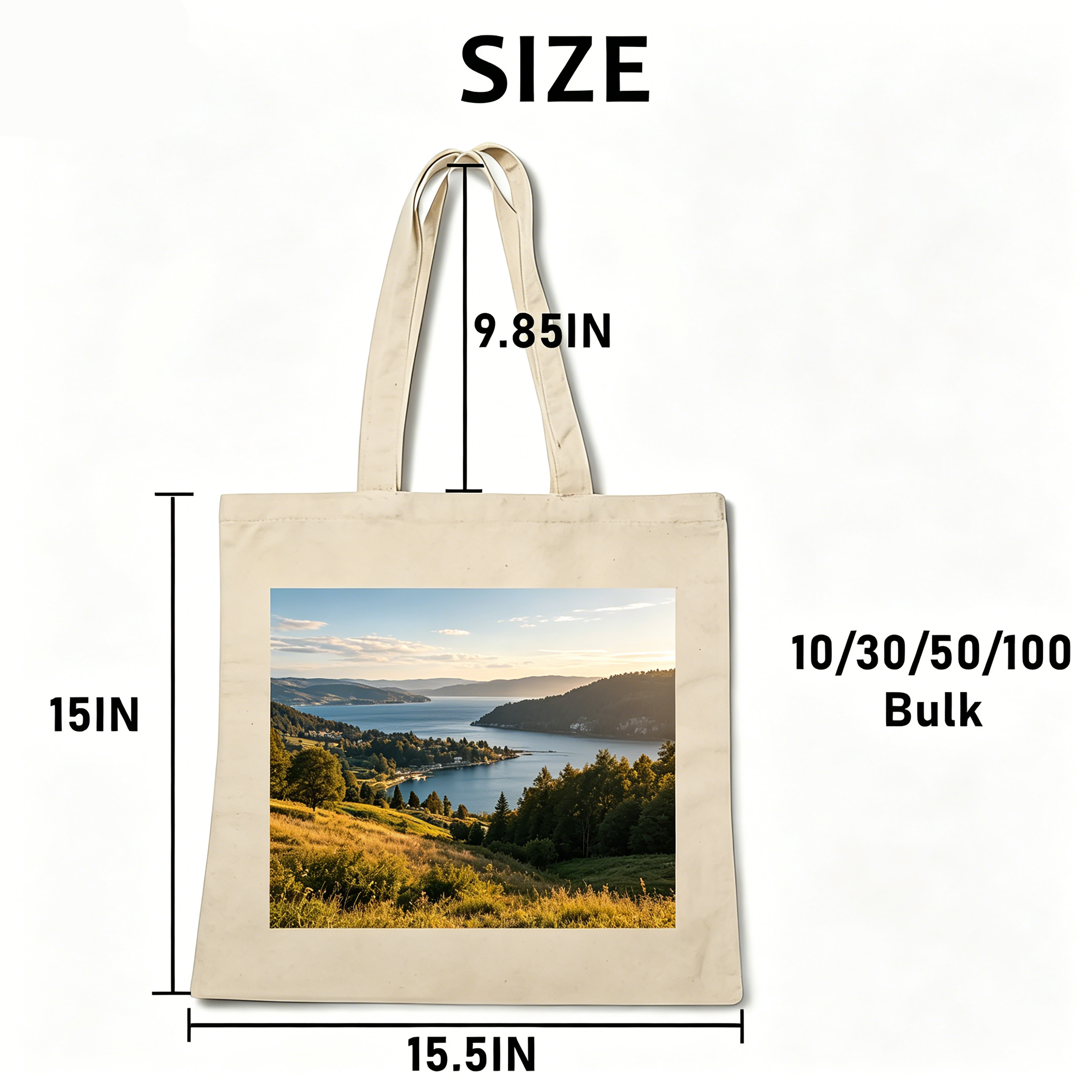 Personalized Canvas Tote Bag