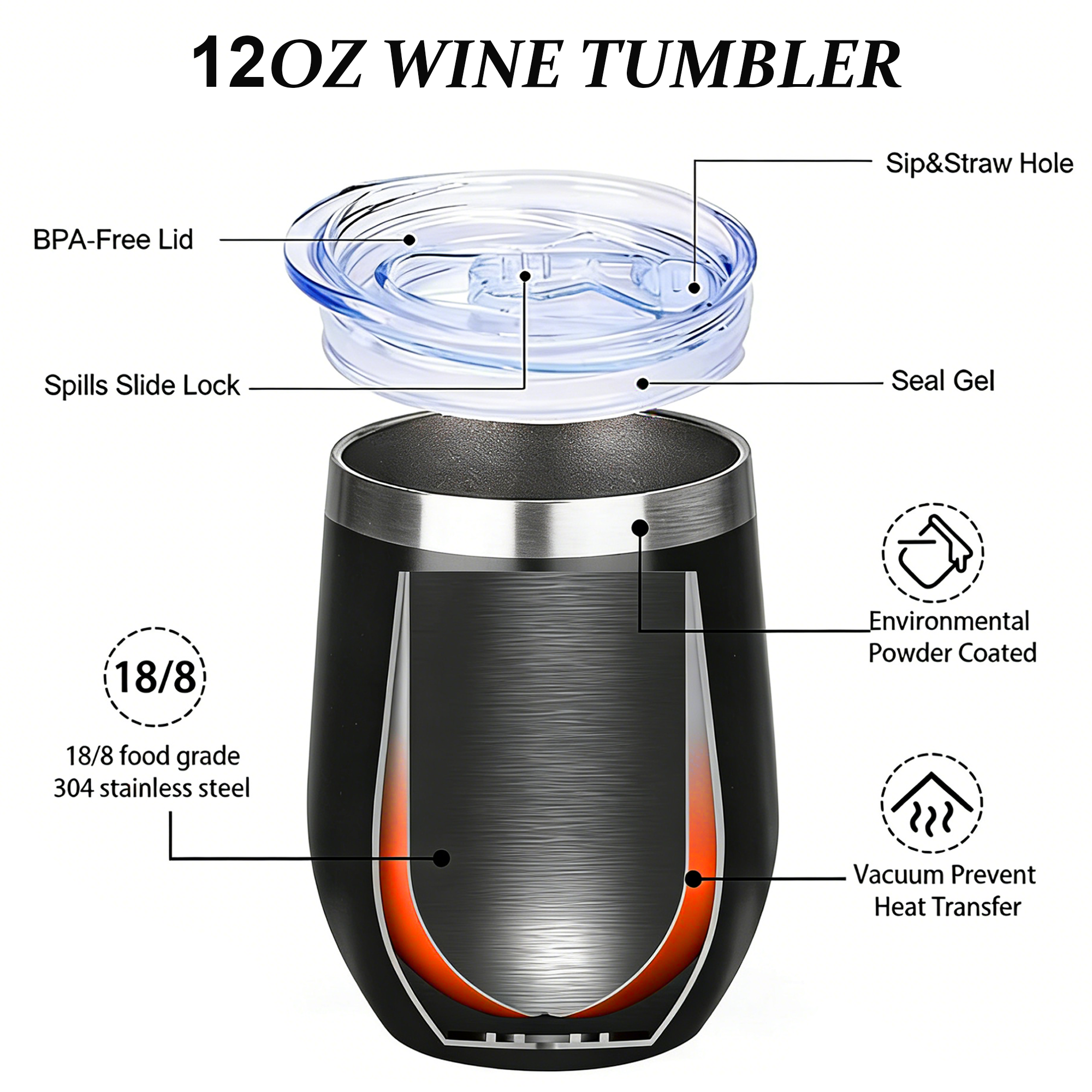 Personalized Wine Tumbler