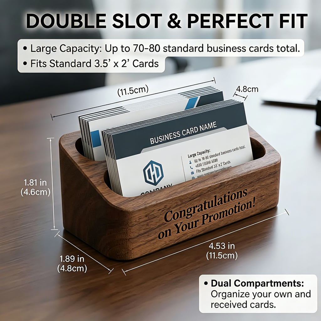 Personalized Business Card Holder