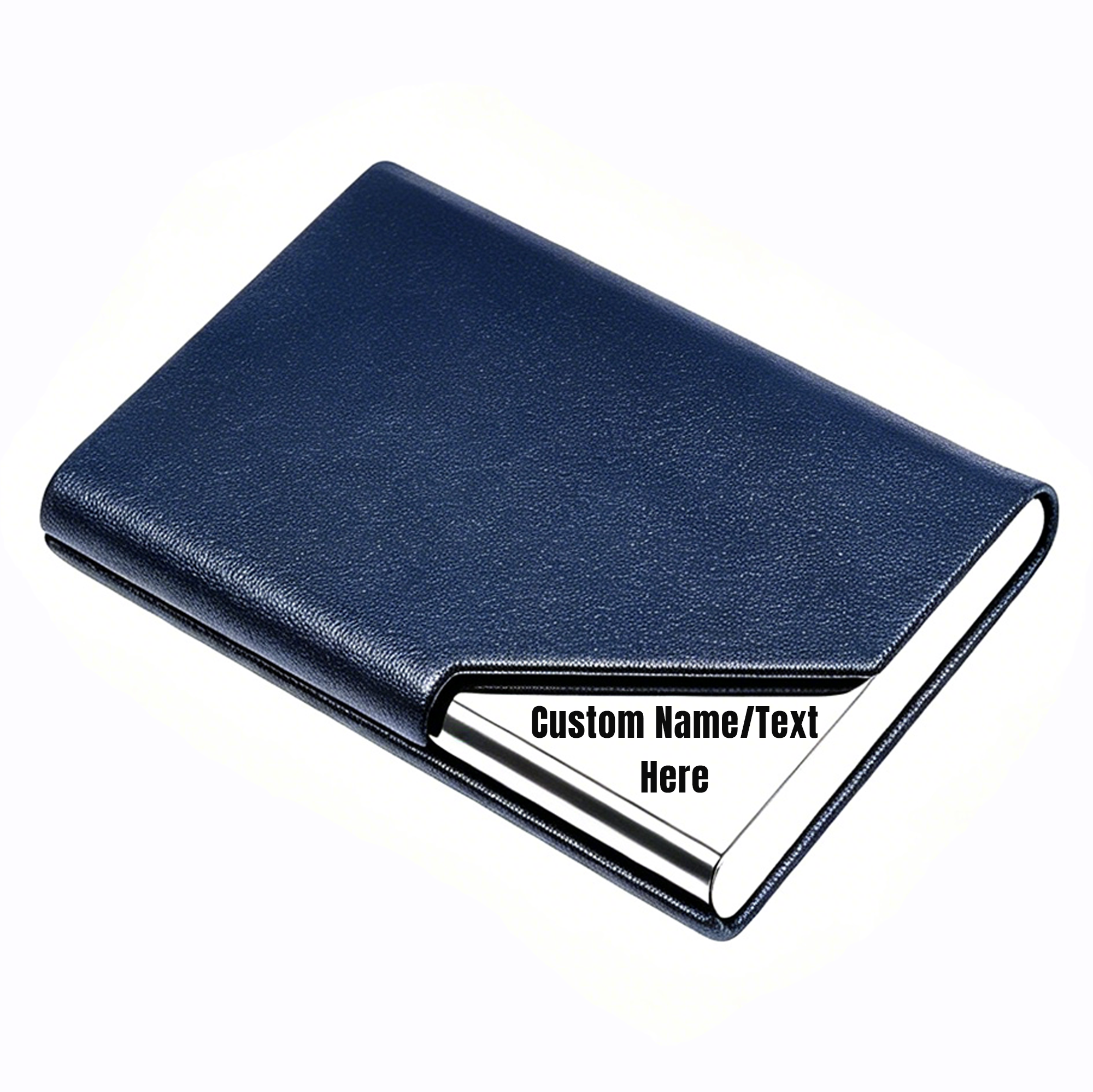 Personalized Metal Card Holder