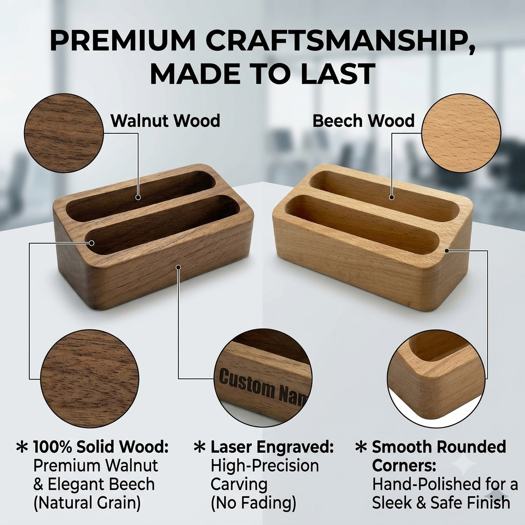 Personalized Business Card Holder