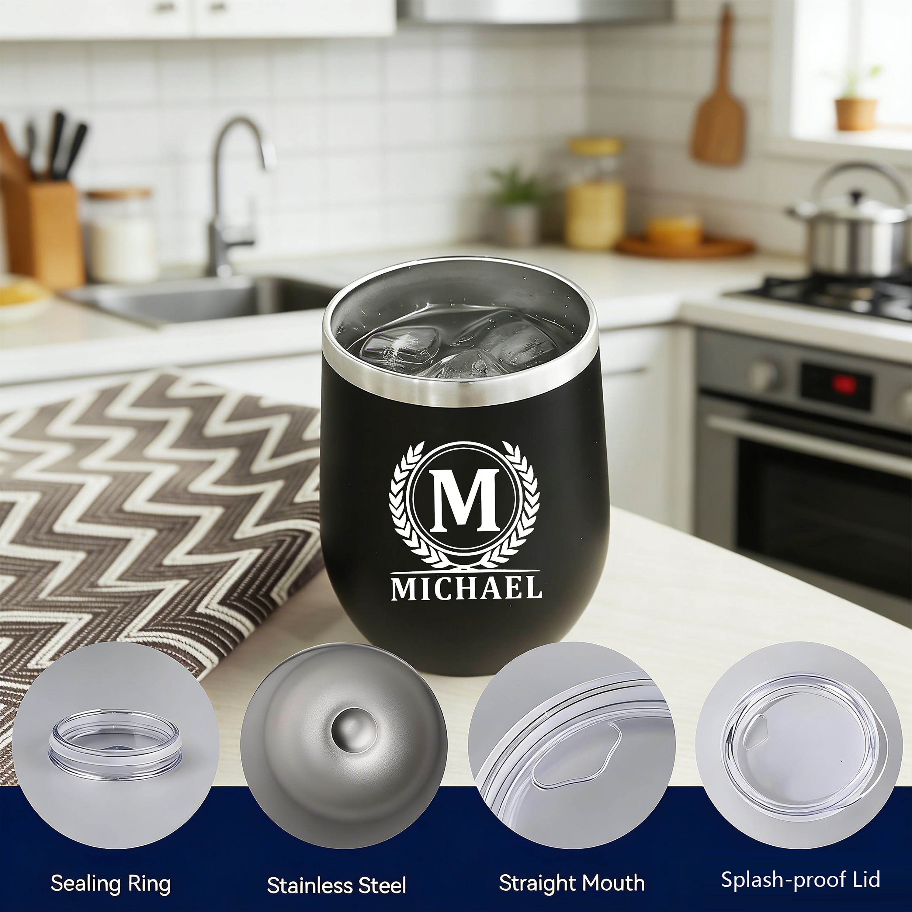 Personalized Wine Tumbler